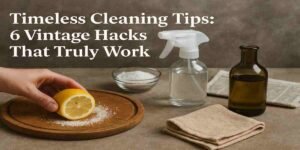 6 Vintage Hacks for Sparkling Clean Home